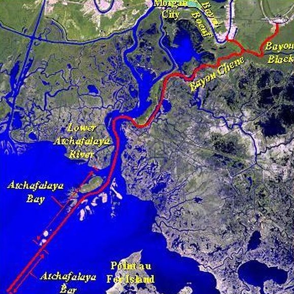 ARBBBC-1 Atchafalaya River and Bayous Boeuf, Black and Chene Federally Authorized Project
