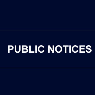 Featured Public Notices