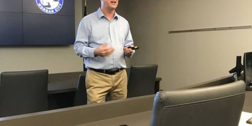 Roger Erickson, Meteorologist.