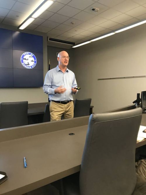 Roger Erickson, Meteorologist.